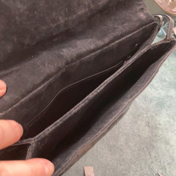 For Rebecca Vintage Eel Skin Shoulder Bag in Excellent Condition 80’s Look - Picture 9 of 13